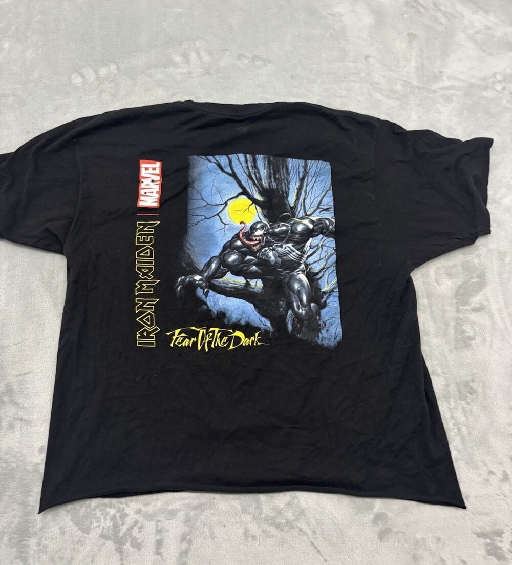 Iron Maiden Fear Of The Dark Black T-Shirt Men’s Size XL